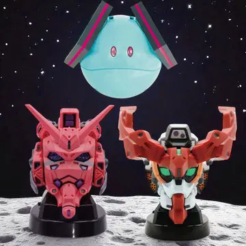 미개봉 새상품 기동전사 Gundam 헤드형 스피커 - 건담 하츠네 미쿠