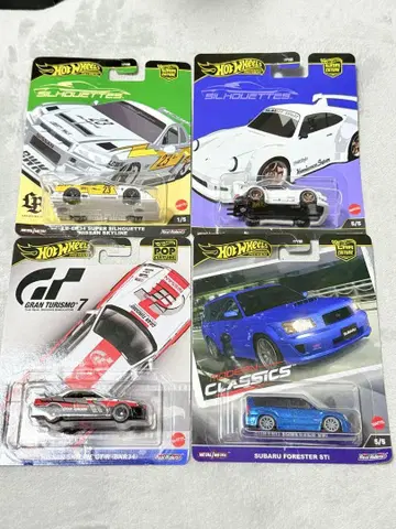 핫휠 묶음 판매 RWB LBWK GT7 silhouettes