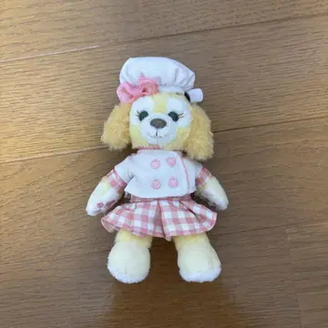쿠키 앤 셰프 봉제 인형 배지 디즈니씨