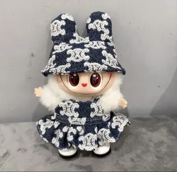 labubu 러브부 봉제 인형 옷 귀여운 원피스 5세트