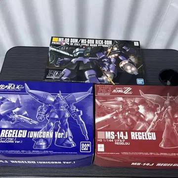 HG 릭 돔, HG 리겔구 유니콘 Ver, HG 리겔구 3세트