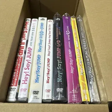 Hey! Say! JUMP 라이브 DVD 8개 세트