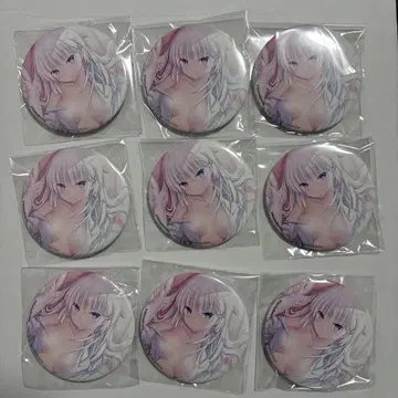 Summer Pockets 나루세 시로하 캔뱃지 9개 세트 서머포켓