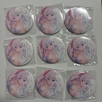 Summer Pockets 나루세 시로하 캔뱃지 9개 세트 서머포켓