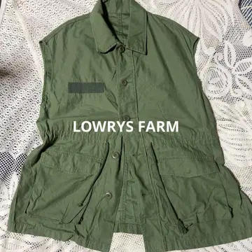 LOWRYS FARM 밀리터리 자켓