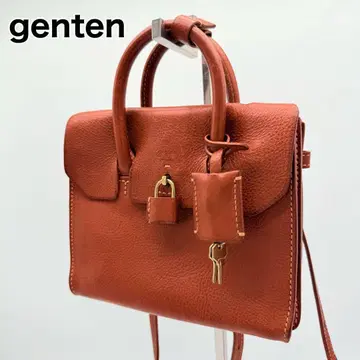[현행 모델] genten 미네르바 미니 2way 숄더백 카데나