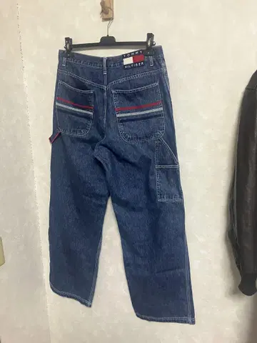 초와이드 tommy hilfiger 데님 페인터 90s 00s