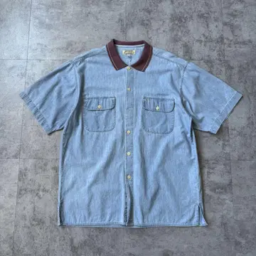 1990's 'GUESS' Chambray Box Shirt