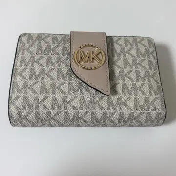 MICHAEL KORS 마이클코어스 화이트 x 핑크 지갑