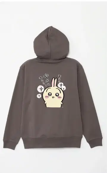 치이카와 반짝반짝 토끼 후드티