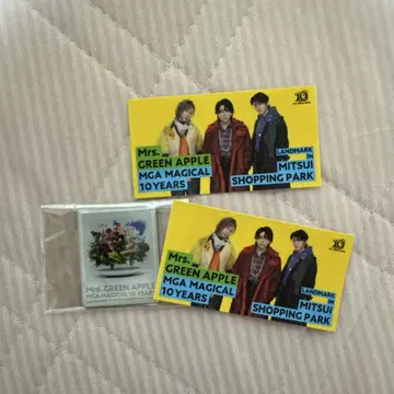 Mrs.GREEN APPLE 10주년 스티커 마그넷
