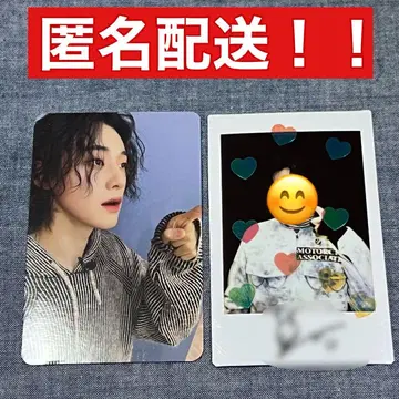 WEi WAVE 트레이딩 카드 친필 사인 폴라로이드 용하