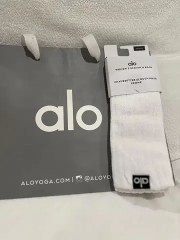 alo 여성용 스크런치 양말
