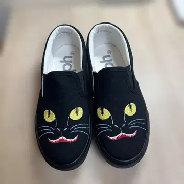graniph 이시쿠로 아야코 요괴 고양이 부채 슬립온 그라니프 23cm