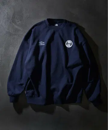 [주말 SALE] FREAK'S STORE UMBRO 별주 맨투맨 네이비