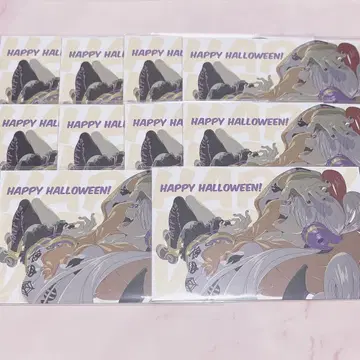 원피스 무기와라 스토어 할로윈 엽서 우타