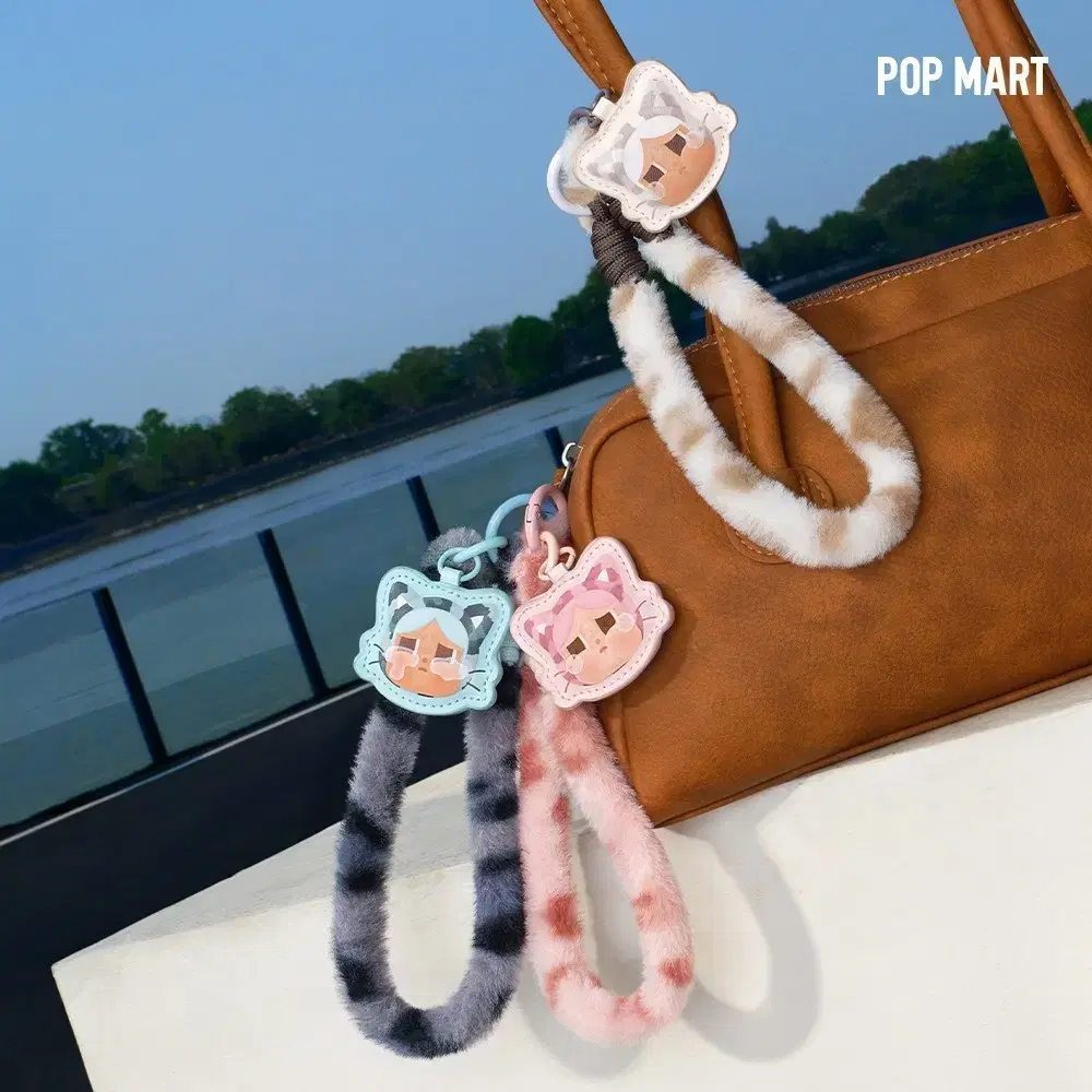 クライベイビー キーリング ヒョウ バニラ マルチカラー POP