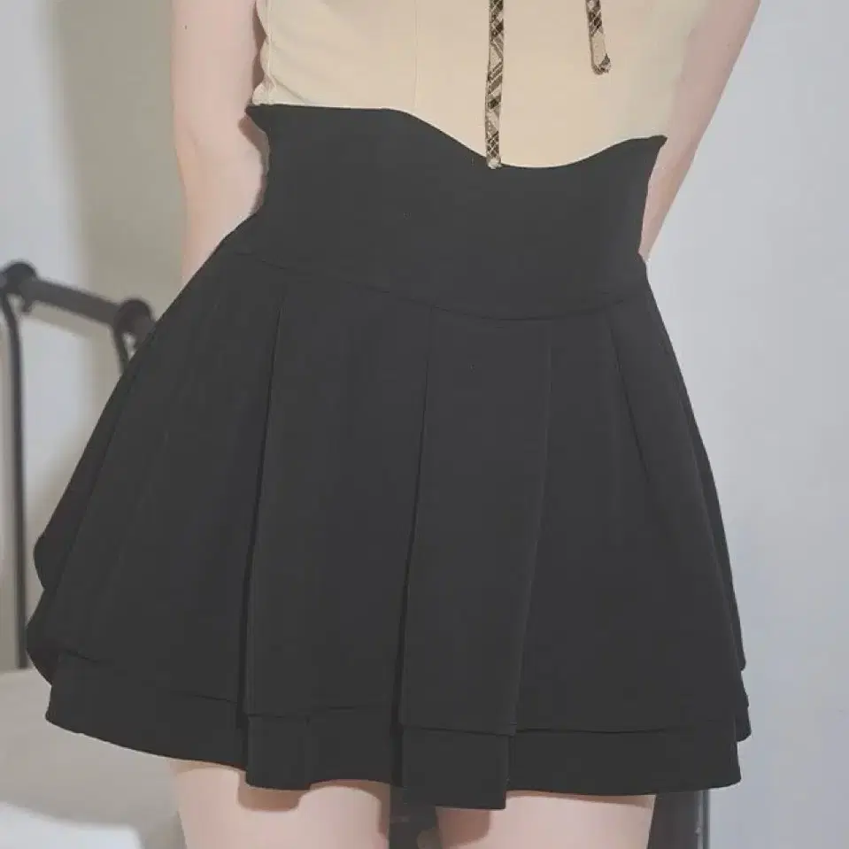 The Barnnet Skirt Lignes Lace Mini Skirt White New #더바넷