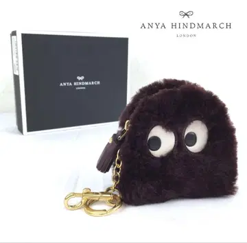 ANYA HINDMARCH 팩맨 고스트 코인 케이스 참