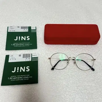 JINS 안경 (도수 있음) Modern DECO metal