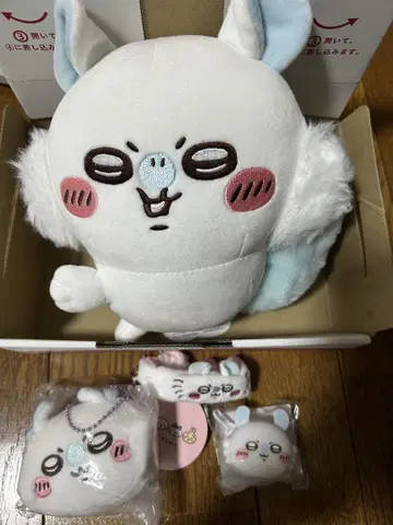 치이카와 모몽가 봉제 인형 리스트 밴드 마스코트 4세트