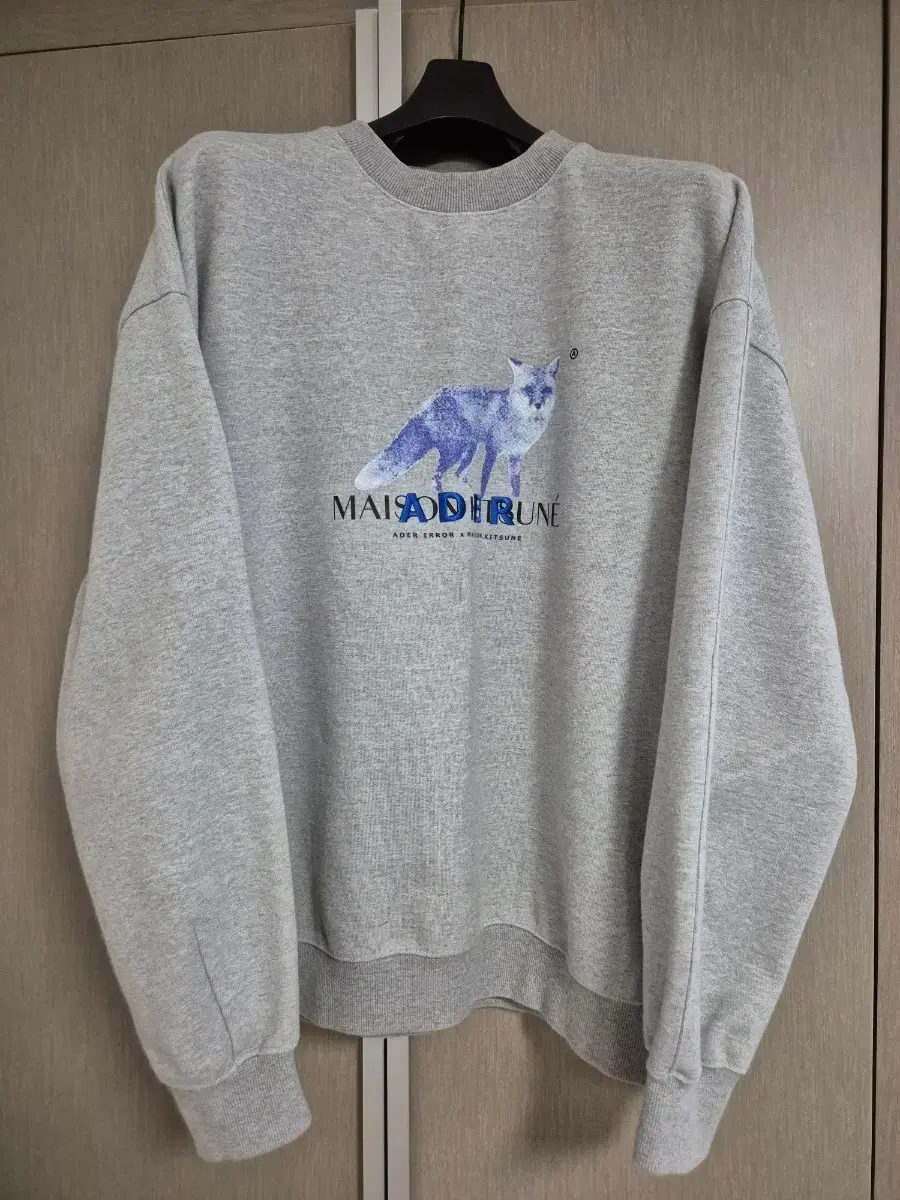 [Worn Once][Maison Kitsune x Ader Error] Collaboration Limited Edition Sweatshirt