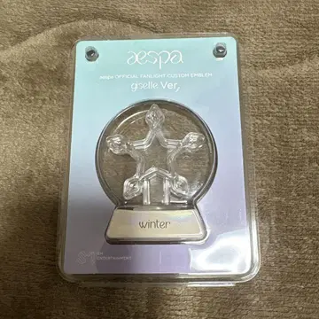 aespa 응원봉 엠블럼 윈터