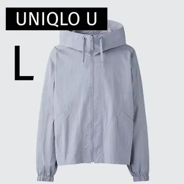 UNIQLO U 후디드 블루종 L 사이즈 05 GRAY 그레이