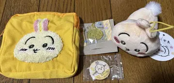 치이카와 (먼작귀) 모코모코 파우치 캔디 참 배치 엎드린 마스코트 토끼