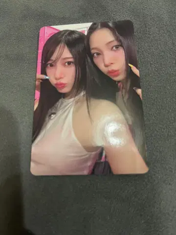 aespa hotmess 유닛 트레이딩 카드