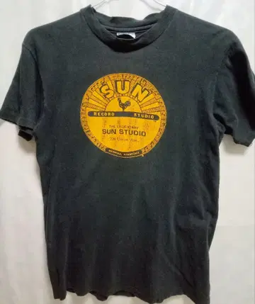 SUN RECORDS 티셔츠 / 선페이드 / 선 레코드
