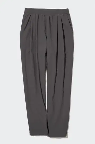 UNIQLO 나일론 울트라 스트레치 테이퍼드 팬츠 (긴 길이) M 그레이
