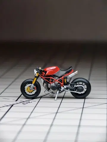 두카티 Ducati 916 1/64 레진 오토바이 미니카