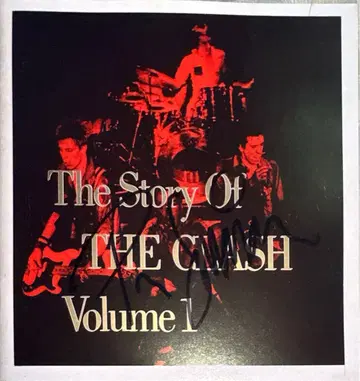 The Clash 더 크래쉬 친필 사인 CD
