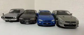 락프라 1/32 GT-R 4대 세트