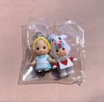 큐피 원더랜드 앨리스 키링 인형옷 Disney 화이트 토끼
