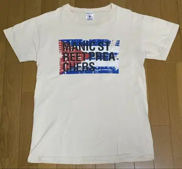 MANIC STREET PREACHERS 쿠바 T셔츠 '00 당시 물건
