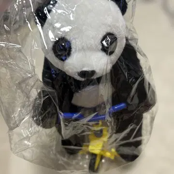 최저가 택 포함 미사용 챠리판다 기믹 봉제 인형 자전거
