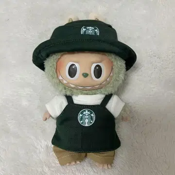 Labubu 옷 갈아입기 스벅 점원
