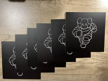 HECTIC KAWS 더블 네임 T셔츠 플라이어 6매 세트 그 2
