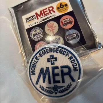 TOKYO MER ~달리는 응급구명실~ 남해 미션 트레이딩 자수 캔뱃지