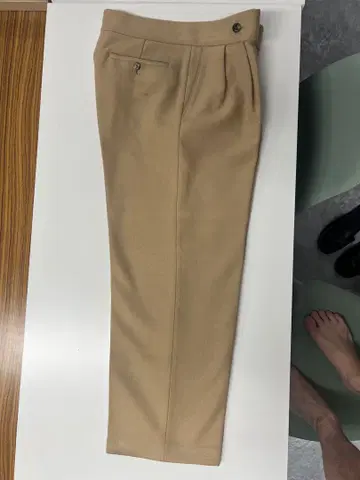 Dries van noten 드리스 와이드 울 팬츠 48