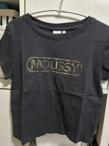 Moussy 로고 t셔츠
