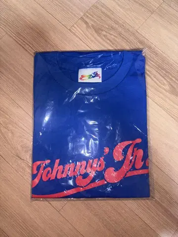 Johnny's Jr. 로고 티셔츠 파랑