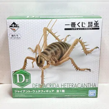제일복권 곤충 LIFE with INSECT 자이언트 웨타 피규어