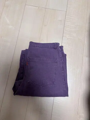 빅보이풍 퍼플 데님