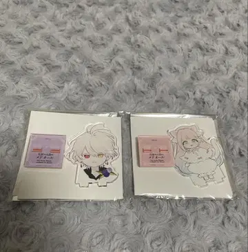 꽃비밀의 너의 메테올 꽃메테 아크릴 스탠드 스탬프 스텔라 라비 세트