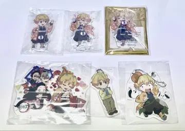 귀멸의 칼날 젠이츠 ufotable 아크링 키링 아크릴 스탠드