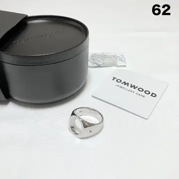새상품 62 TOMWOOD Oval Open Ring 반지 은 18069