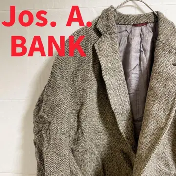 Y258 [ Jos. A. BANK ] 테일러드 자켓 해리스 트위드